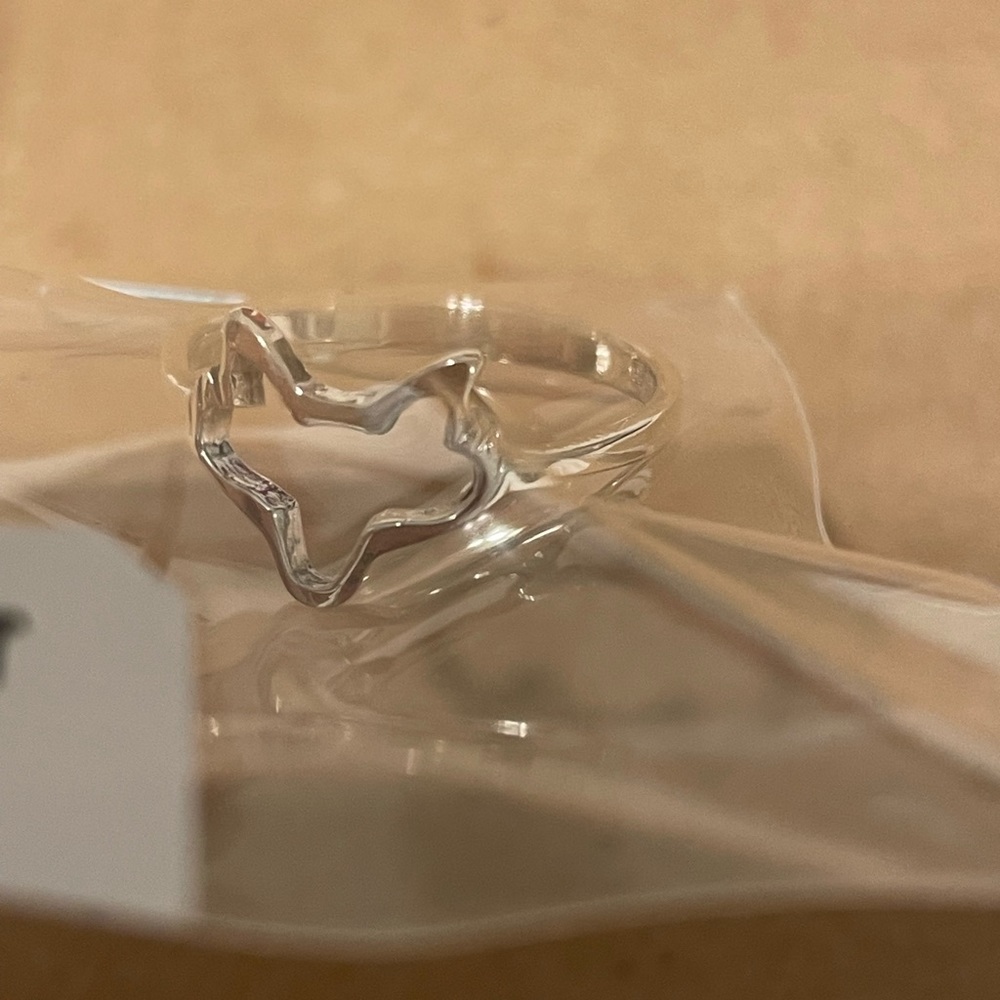 New Fox racing emblem sterling silver ring